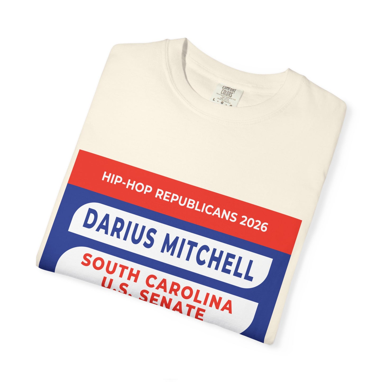 Political Campaign T-Shirt — "Darius Mitchell South Carolina U.S. Senate"