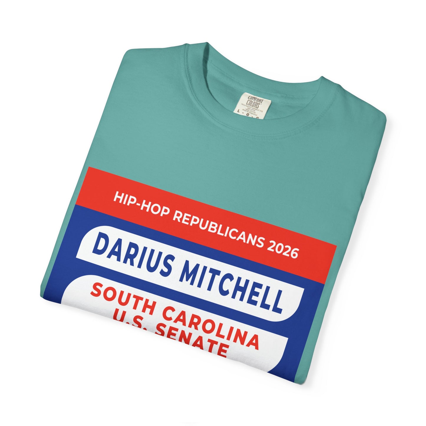Political Campaign T-Shirt — "Darius Mitchell South Carolina U.S. Senate"