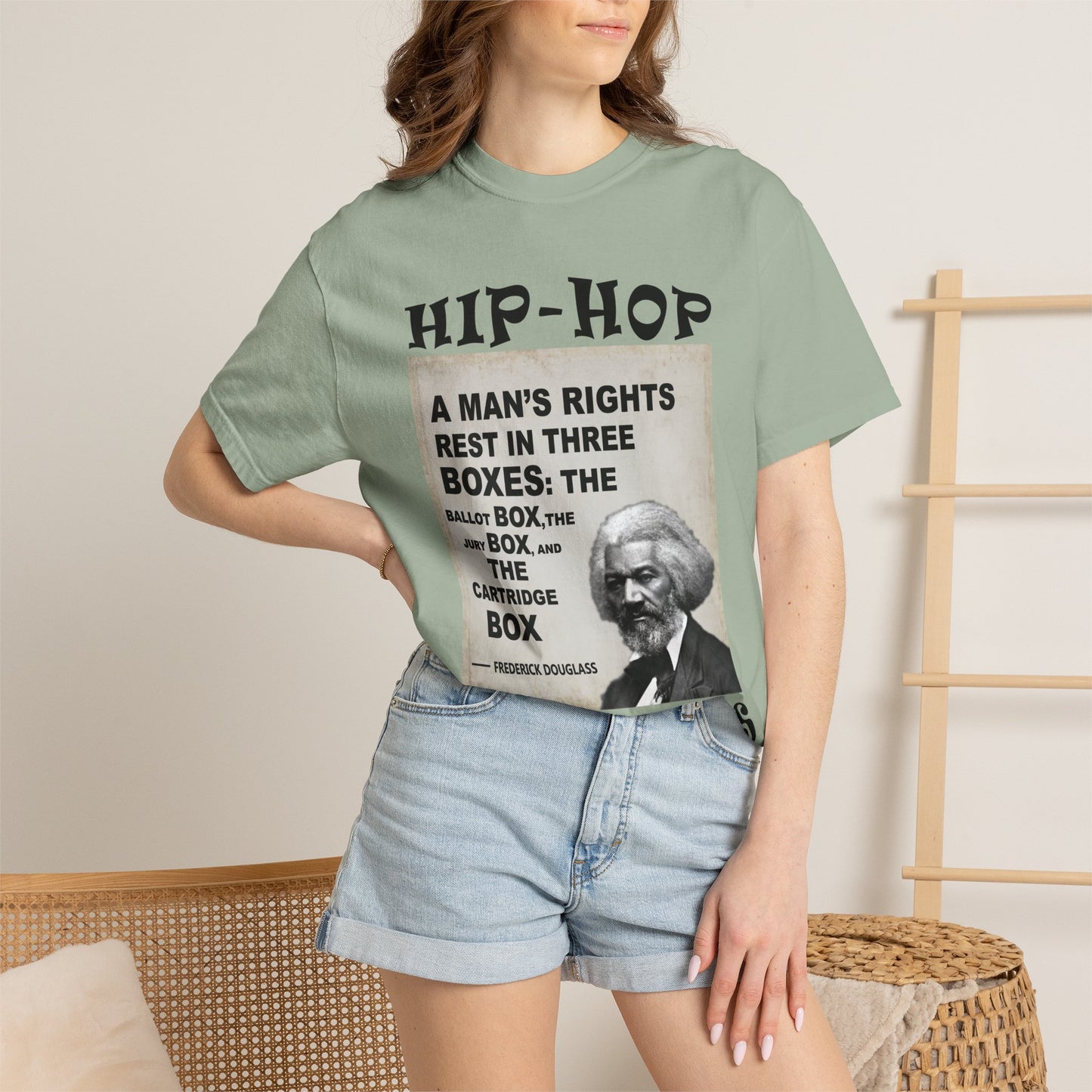 Hip Hop Republicans Frederick Douglass Quote T-Shirt
